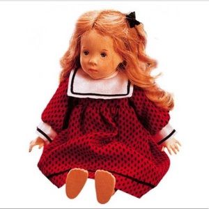 DOLFI HAND CARVED WOOD DOLL